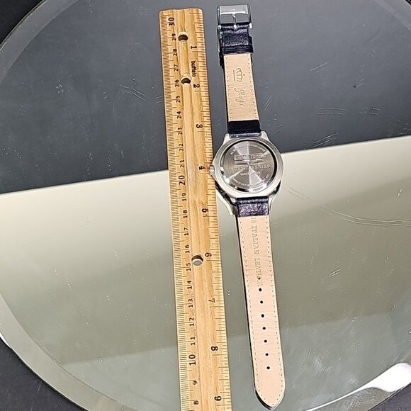 Game Time New York Yankees Agent Series Watch Analog Blue Italian Leather Band - Picture 7 of 12